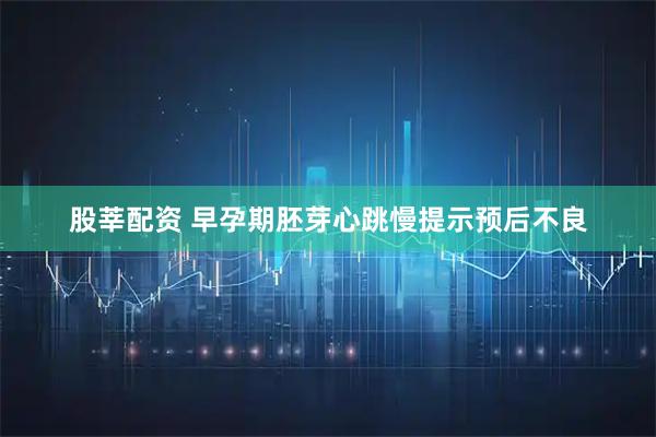 股莘配资 早孕期胚芽心跳慢提示预后不良